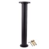 LED outdoor bollard light MENGEN 600, 12W, 360°, 3000K, Ø150x600mm, IP65, black