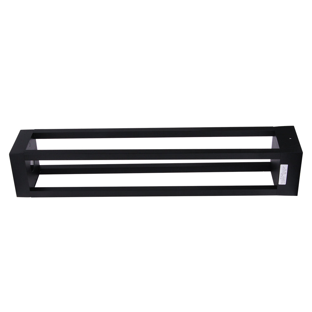 LED outdoor bollard light LINDEN 600, 7W, 360°, 3000K, 110x110x600mm, IP65, black