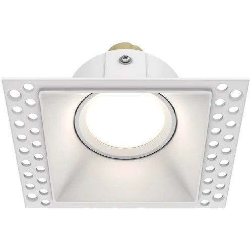 Recessed light ULT built-in directable square MR16, 80(112)x80(90)x42mm, white