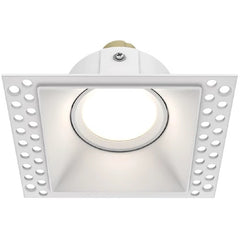 Recessed light ULT built-in directable square MR16, 80(112)x80(90)x42mm, white