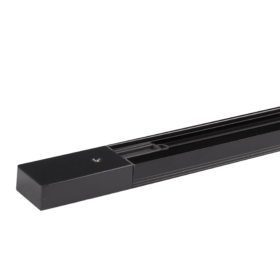 1 phase track 2m, black
