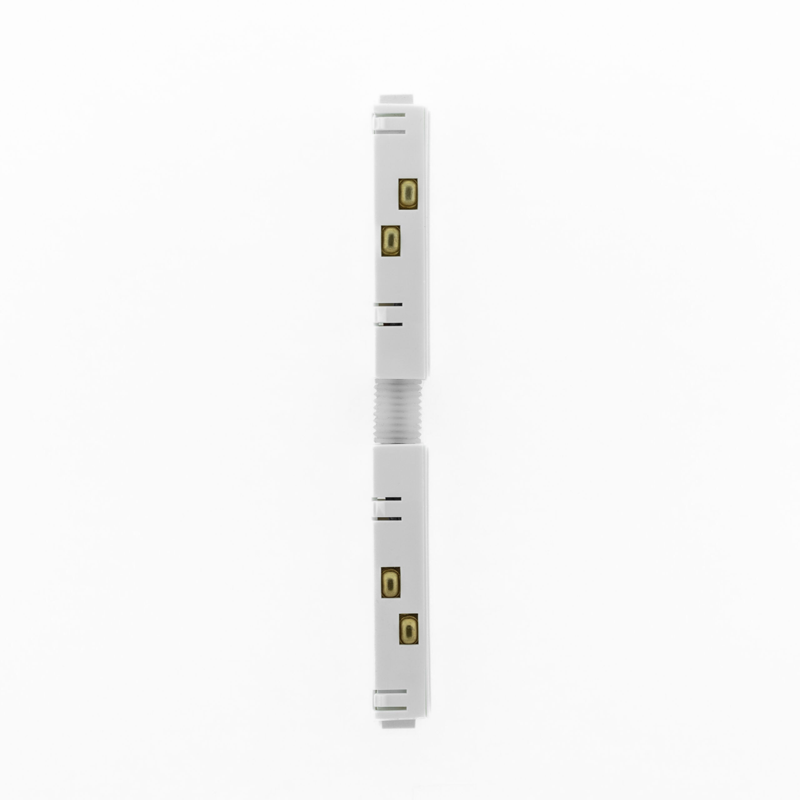 MAGNET track rail 2TH electric straight connector, white