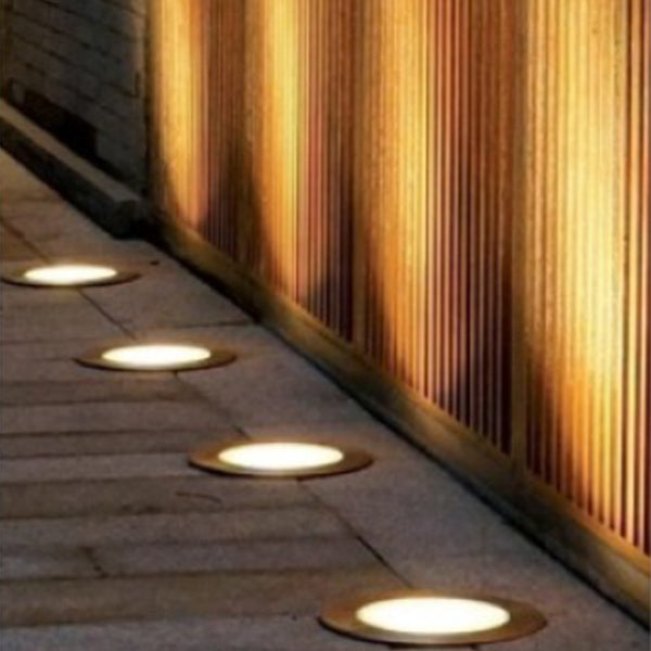 UP LIGHT 36W  Outdoor IP67 Recessed Ground Light AC85-265V for Yard, Walkway, Patio, Step, Path, Villa Underground Lights  Warm White, Size : 36W) 3000K