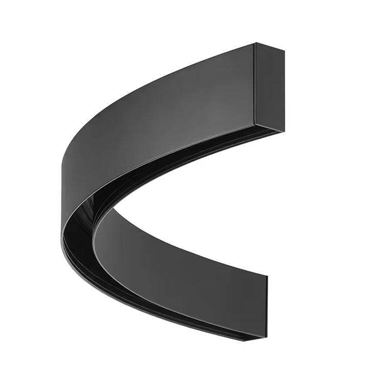 Arc Magnetic track rail half C of D600mm