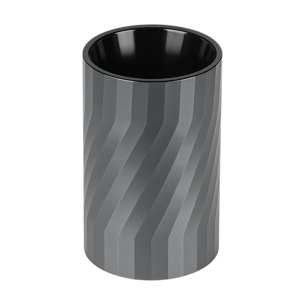 Downlight Cylinder Spiral Effect - Aluminum with Plastic Reflector- Empty MR16