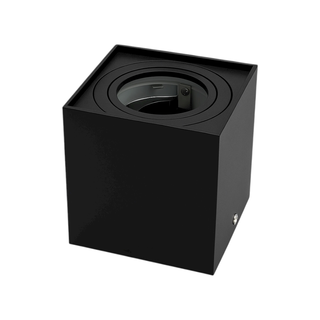 Downlight Cylinder Square - Aluminum - Empty MR16 - F107-SQ