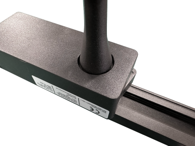 LED track light HAMBURG 10W, 3000K, 1F, black