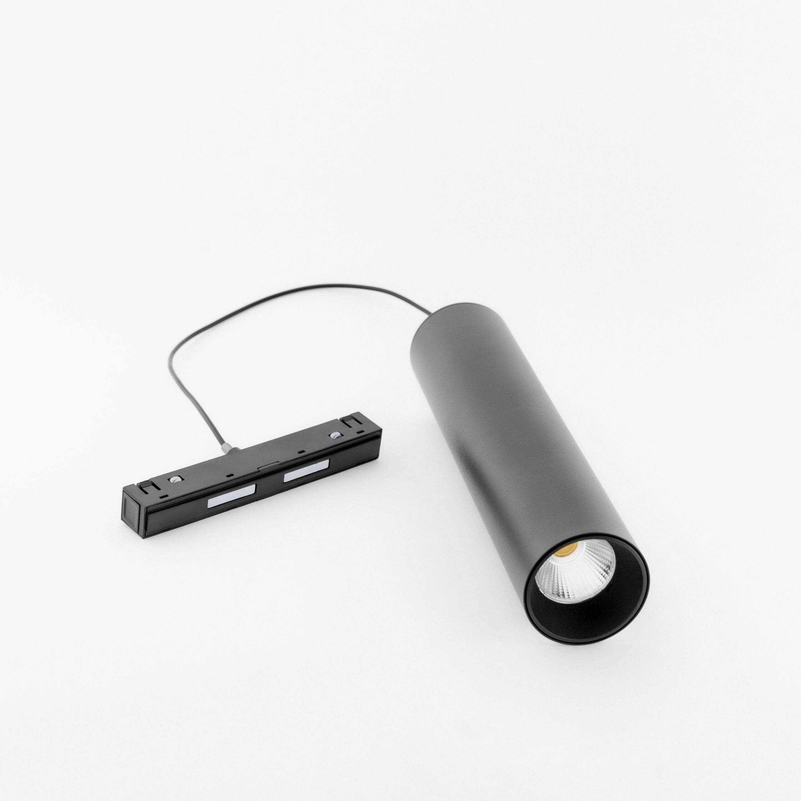MAGNET LED pendant track light 9W cylinder, 3000K,  black