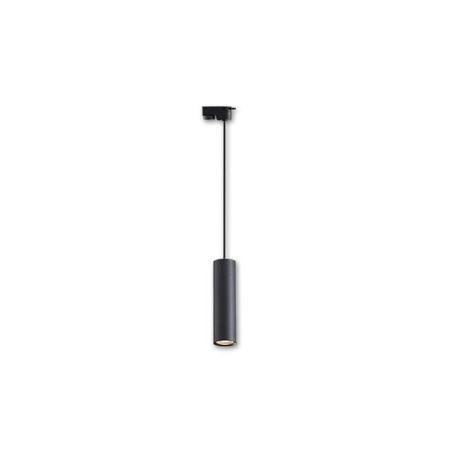 LED pendant track light IDAR, 1-F, GU10, 60x200mm, 1m cable, back