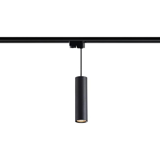 LED pendant track light IDAR, 1-F, GU10, 60x200mm, 1m cable, back
