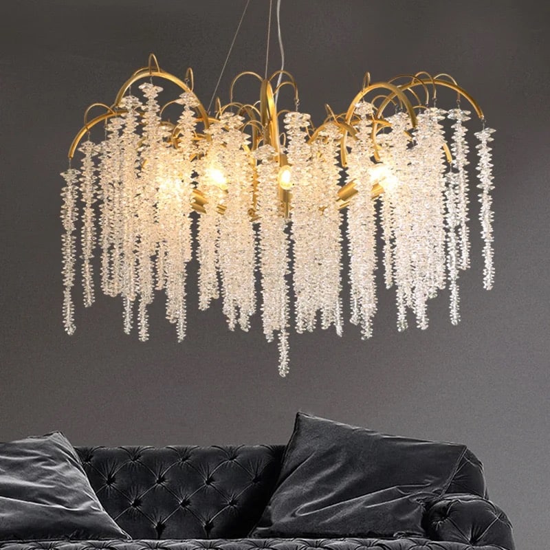 Christo crystal chandelier