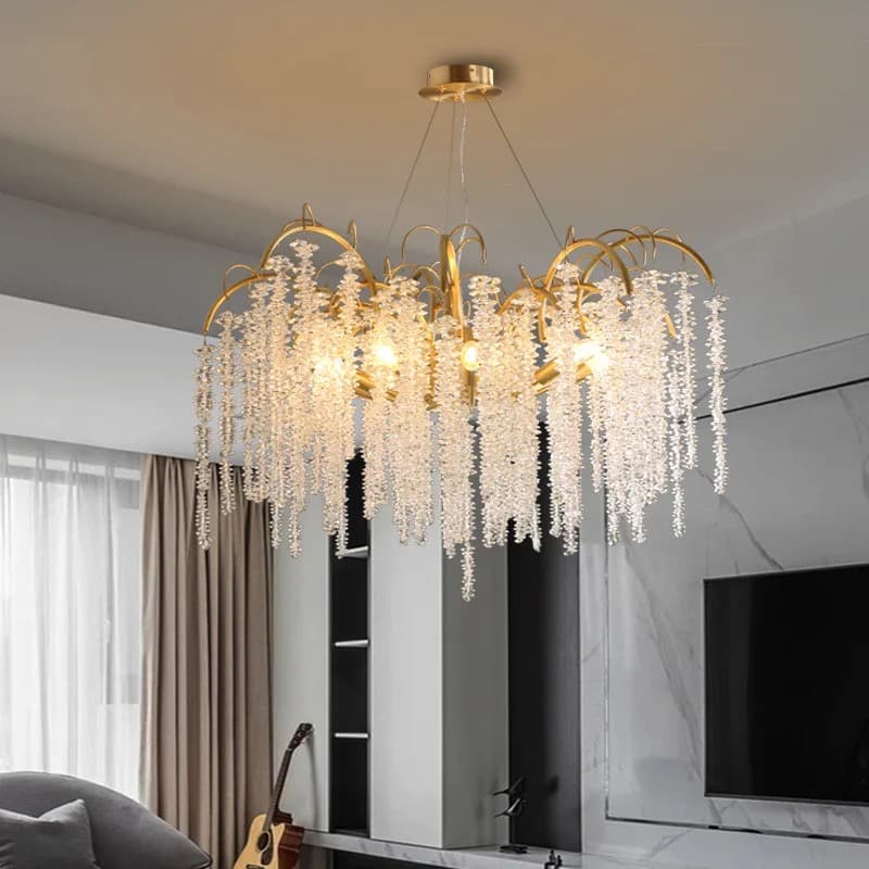 Christo crystal chandelier