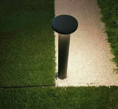 LED outdoor bollard light MENGEN 600, 12W, 360°, 3000K, Ø150x600mm, IP65, black