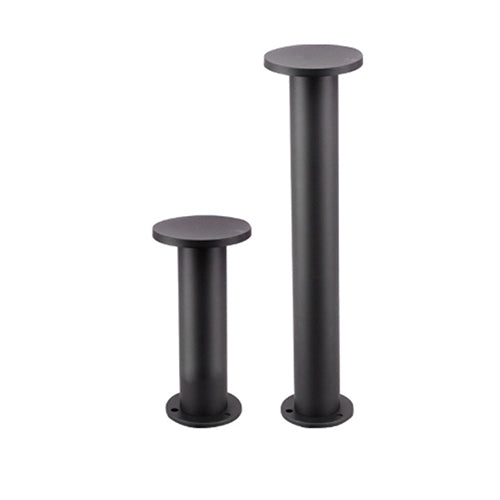 LED outdoor bollard light MENGEN 600, 12W, 360°, 3000K, Ø150x600mm, IP65, black