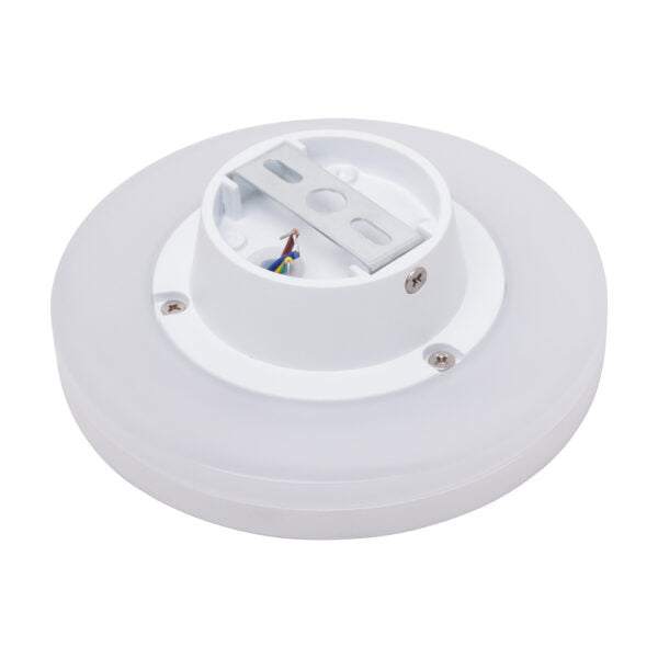 LED outdoor wall light SEESEN, 12W, 360°, 3000K, IP65, white