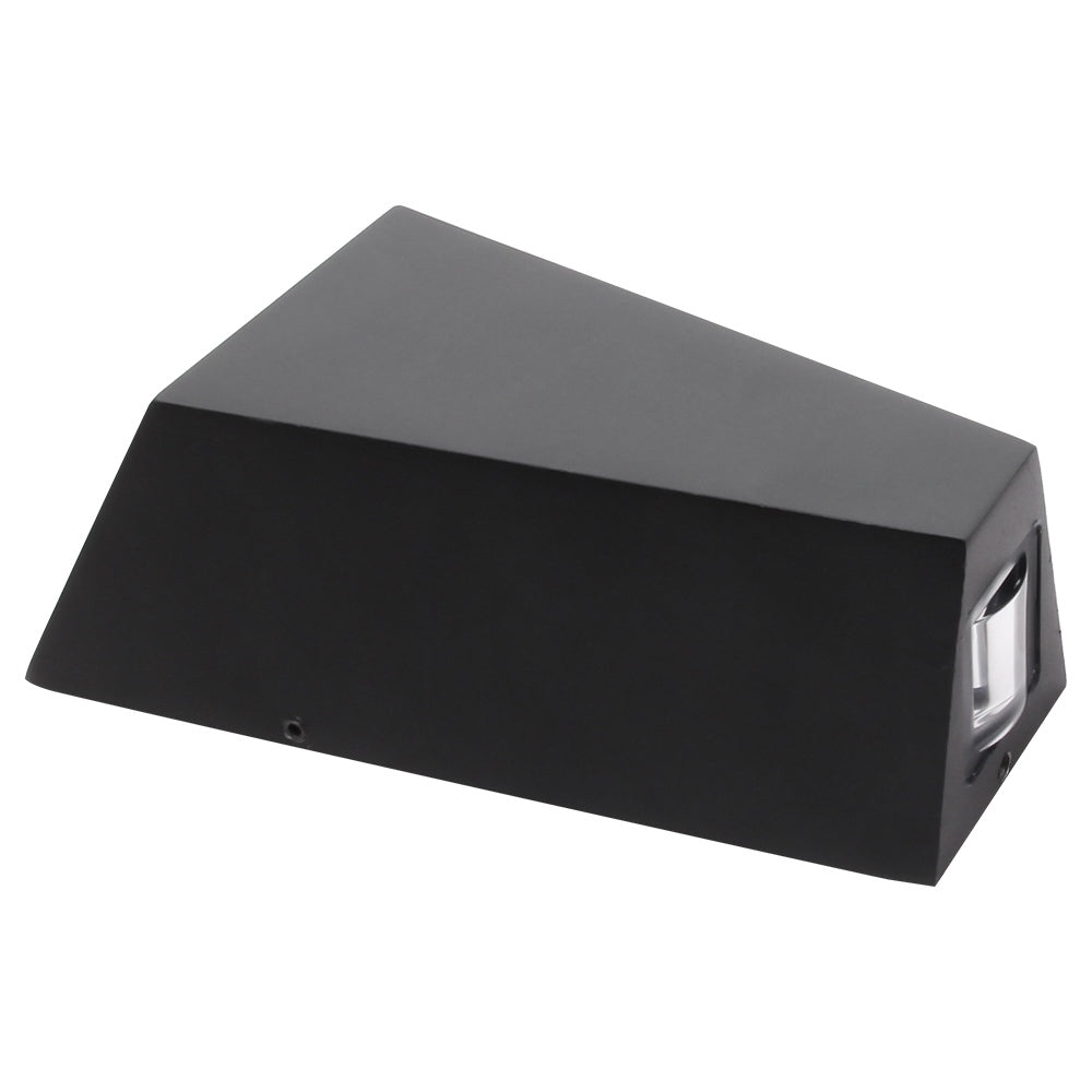 LED outdoor wall light GOSLAR, 3+3W, 3000K, IP65, black