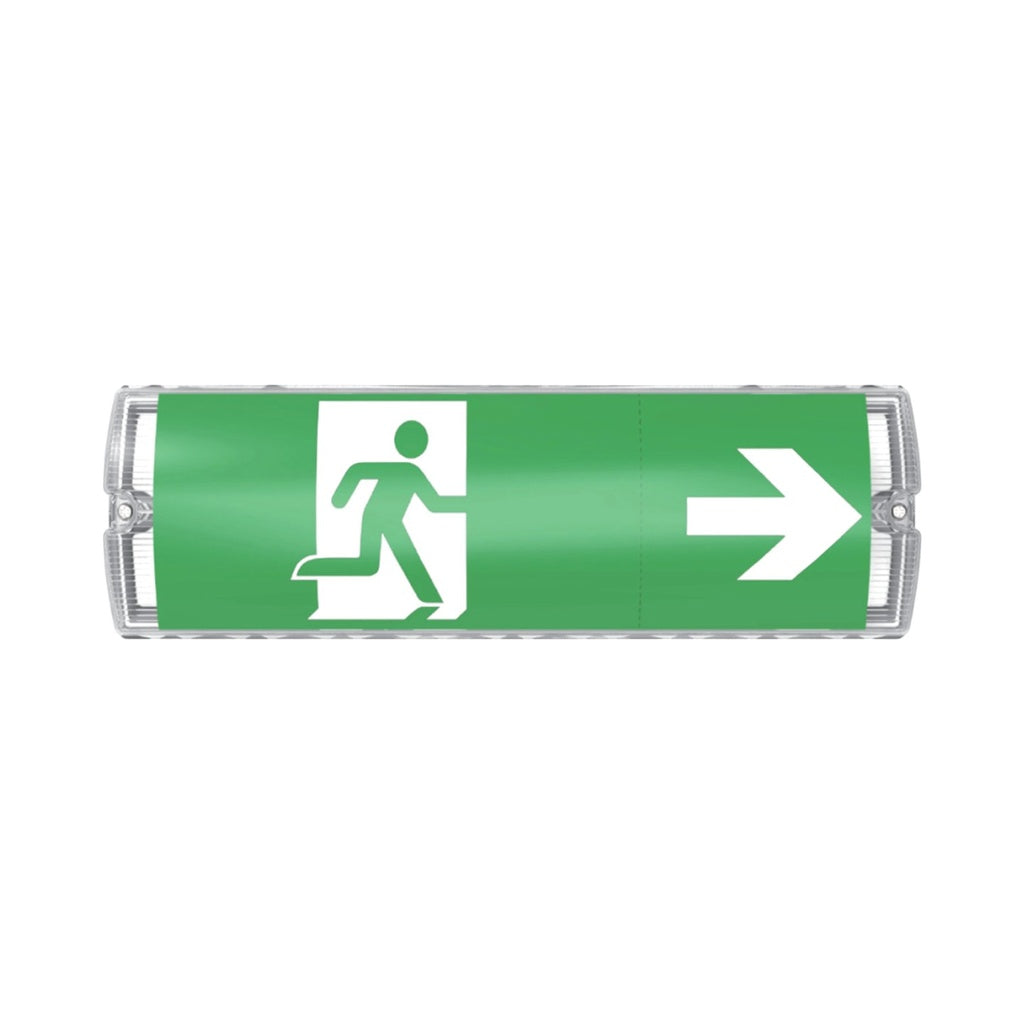 LEDVANCE Emergency EXIT Sign LDVAL EM BULKHEAD 3W 3H IP65 ULT