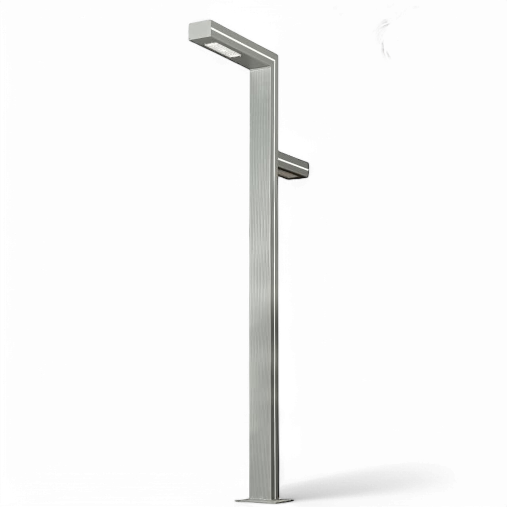 Outdoor City Pole Light ULT 2*30W + 70W LED Profile