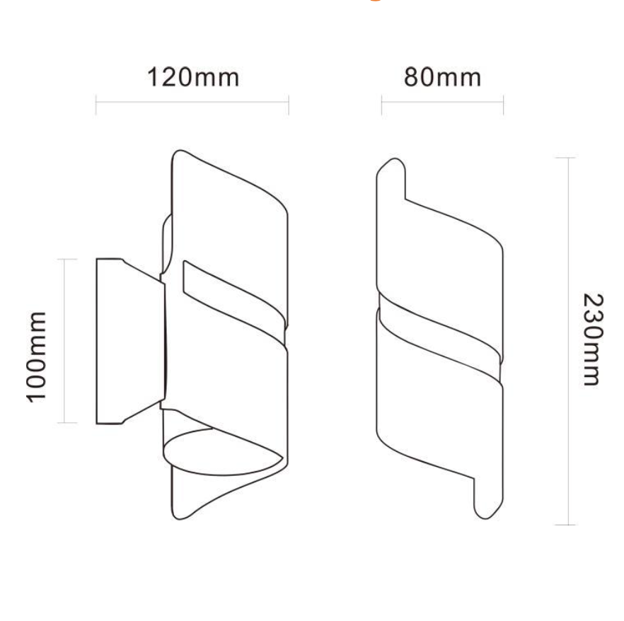 Liper C Series Wall Light ULT – 10W, IP65