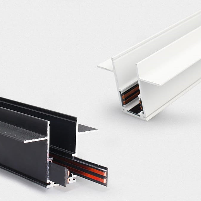 MAGNET track rail MIMI, recessed, 3m, white