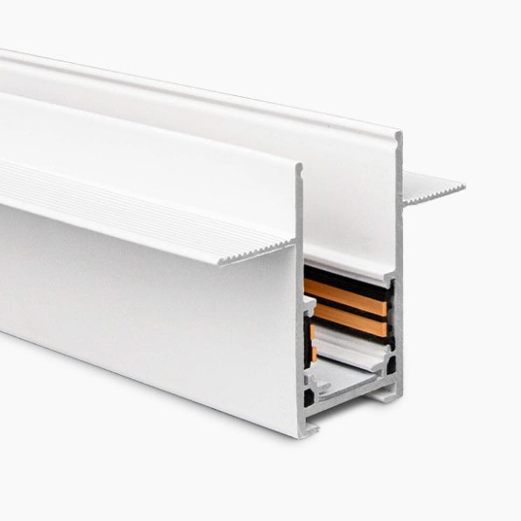 MAGNET track rail MIMI, recessed, 3m, white