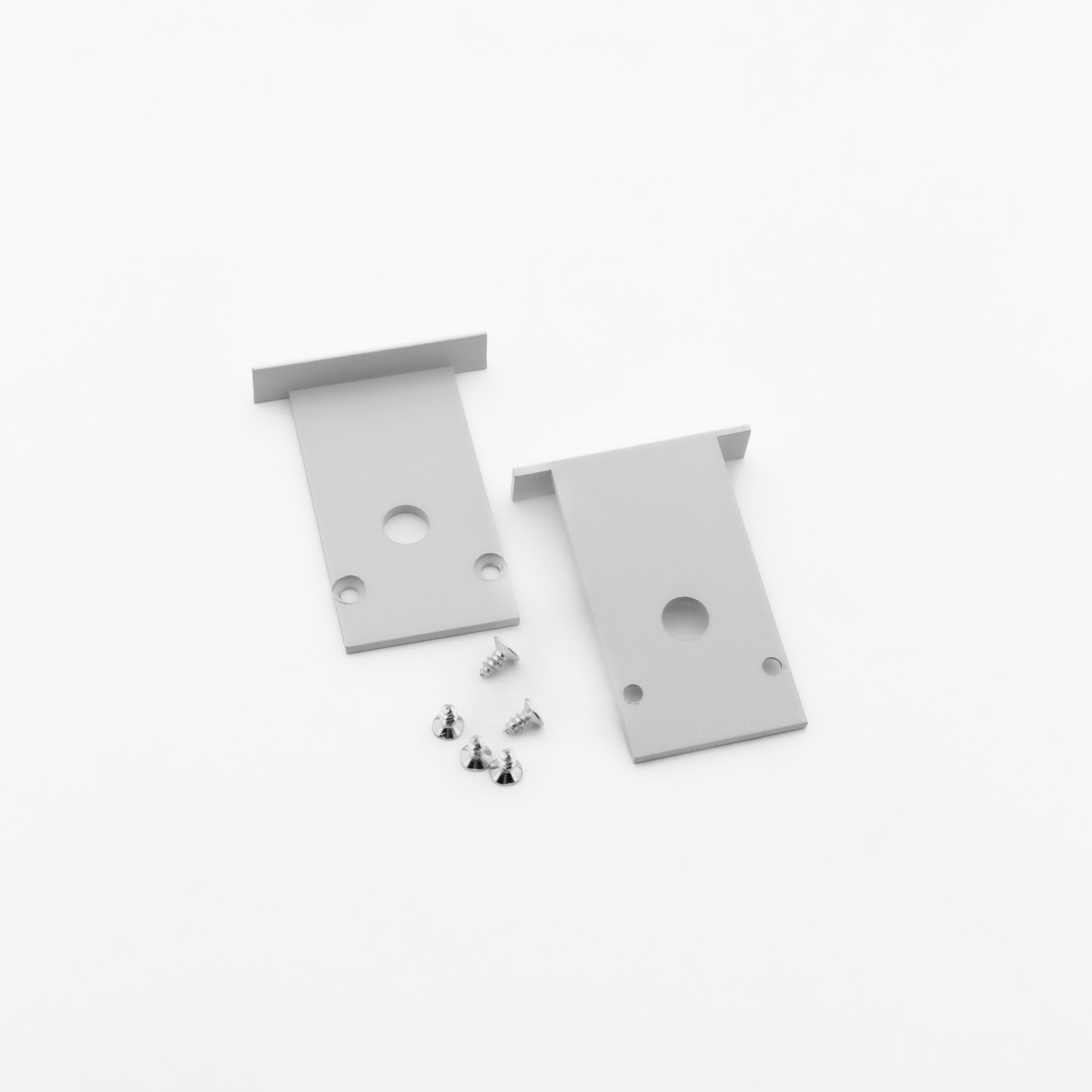 MAGNET track rail recessed light NOMANI end cap, white