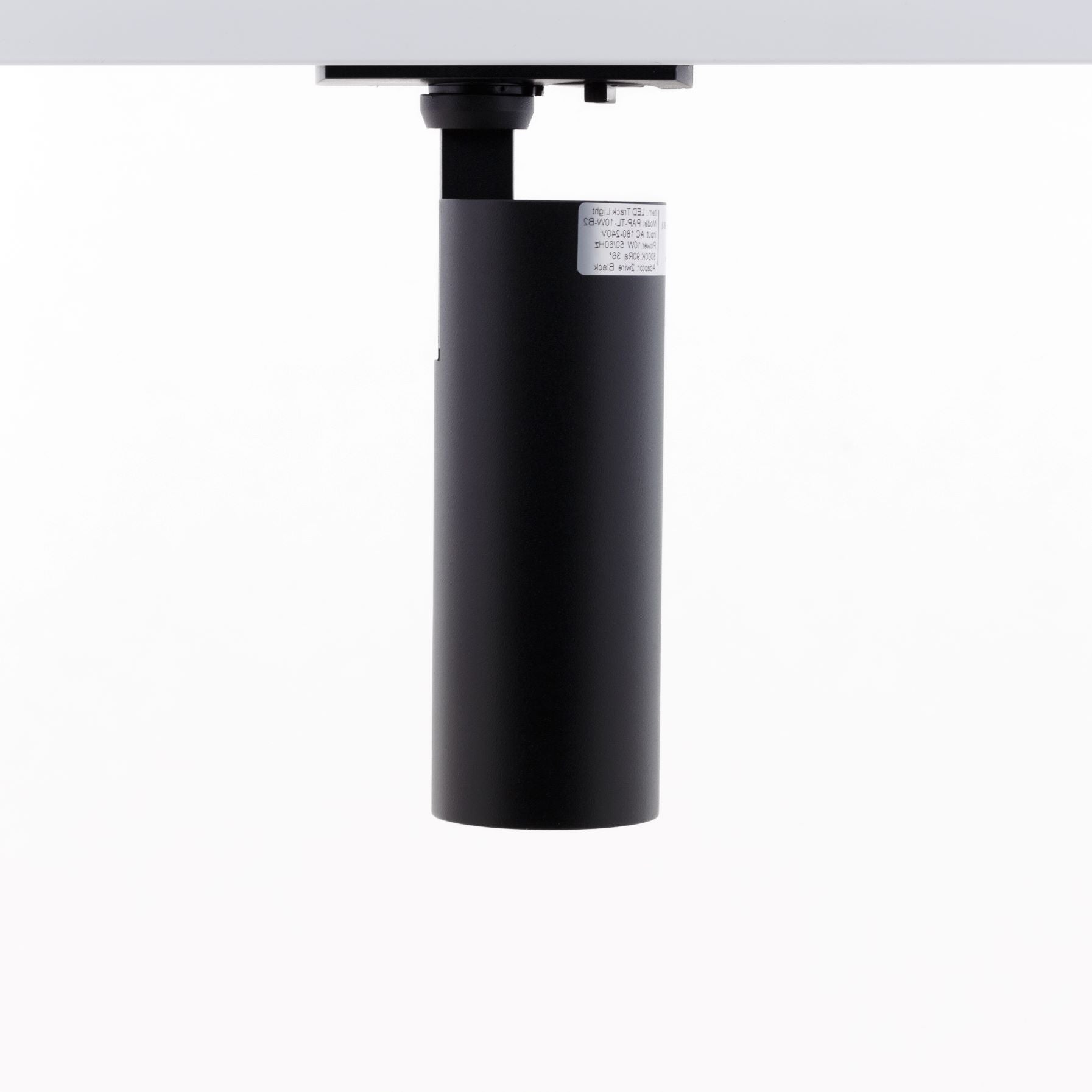 LED track light NEW BONN MINI 10W, 3000K, 36°, 1 phase with MINI ADAPTER, black