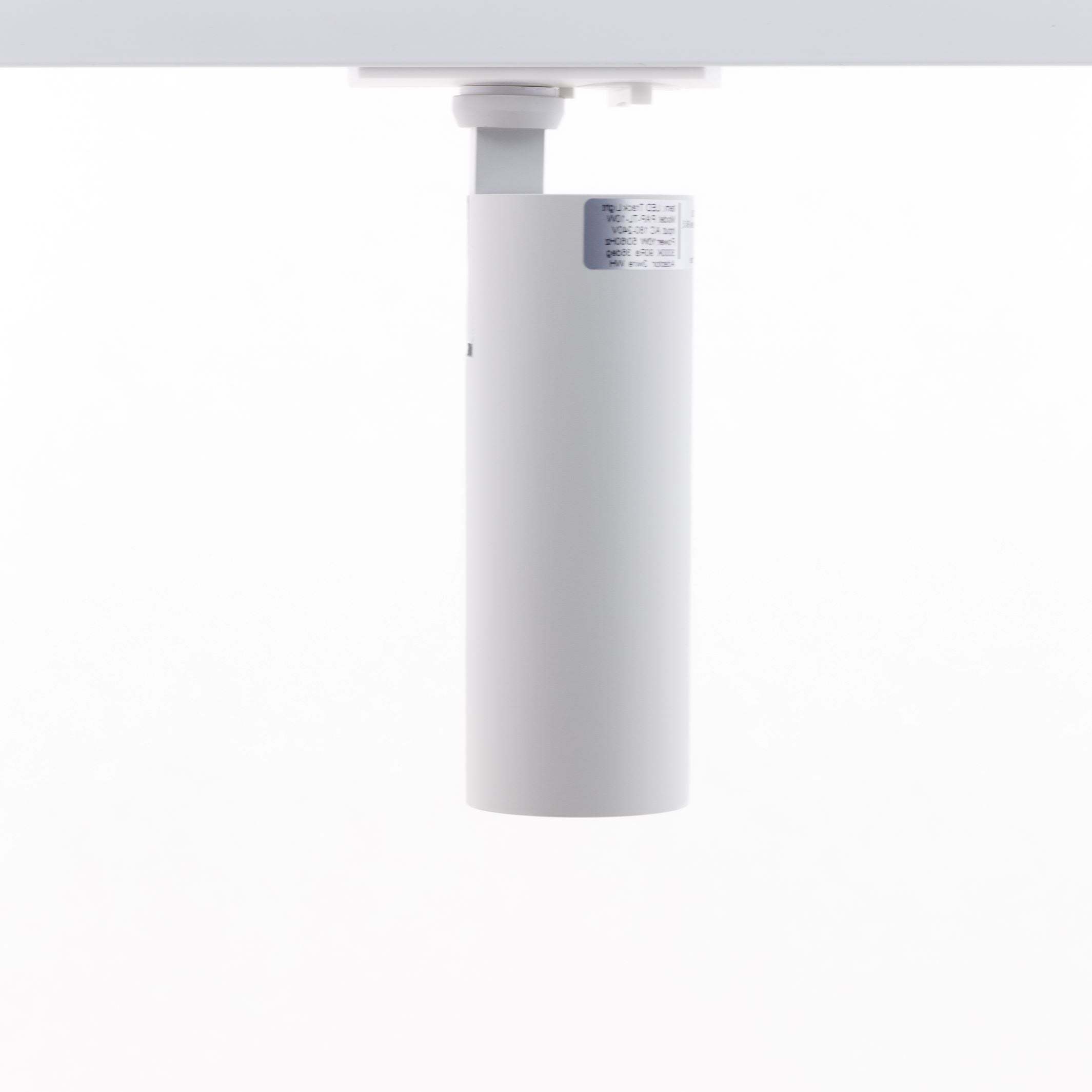 LED track light NEW BONN MINI 10W, 3000K, 36°, 1 phase with MINI ADAPTER, white