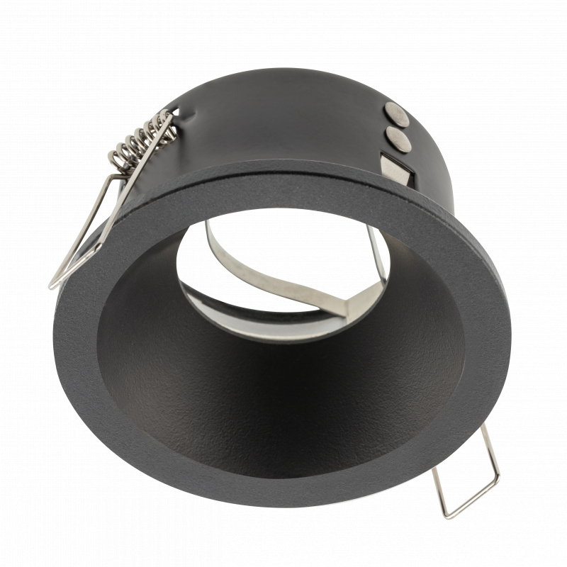 Recessed light ULT MR16, round, IP54, black