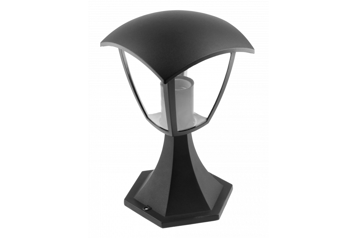 Garden light MARINA-PS E27, 30cm, IP54, bollard black