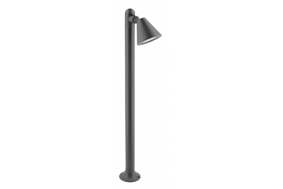 Garden light LUSTINO-P 80 GU10, 80cm, IP44, graphite grey