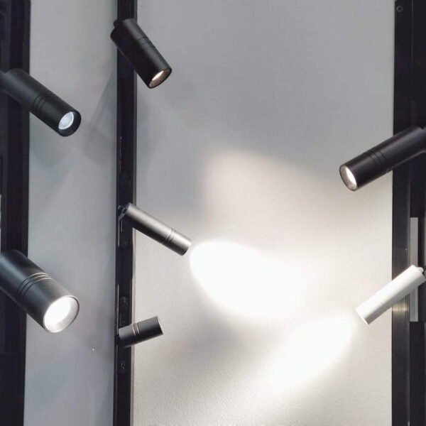 MAGNET LED track light YOKOHAMA 20W, 2700K, Ø75x211mm, black