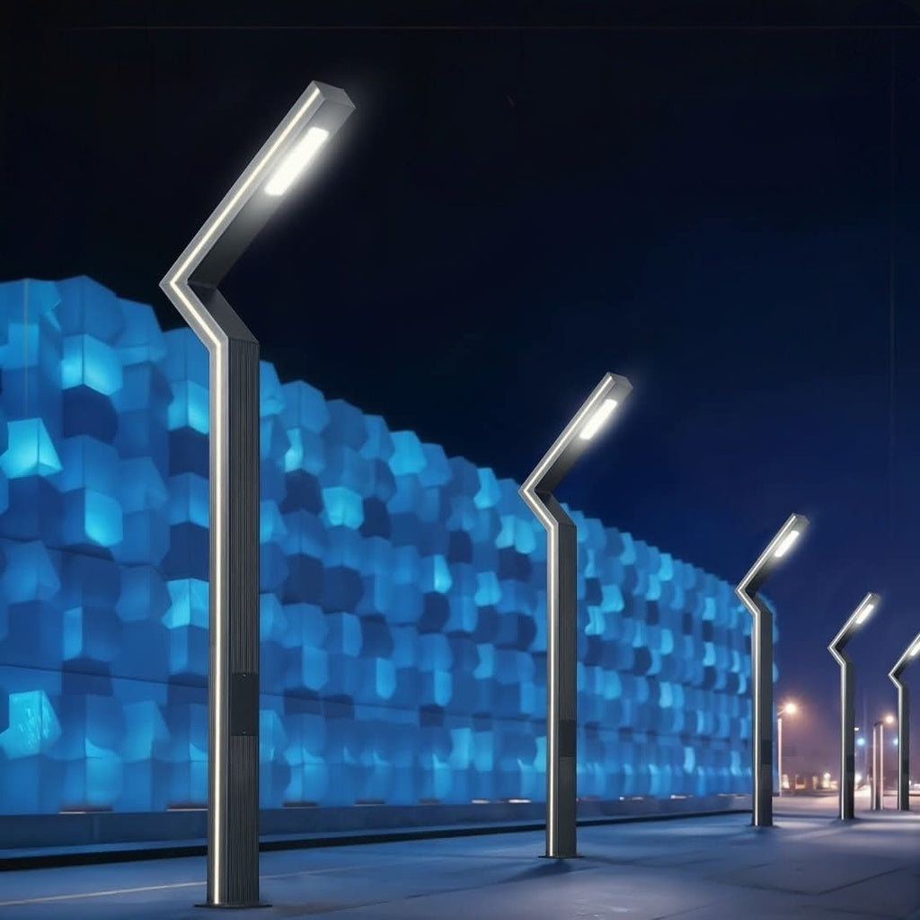 Outdoor City Pole Light SMD ULT 2*30W + 70W LED Profile