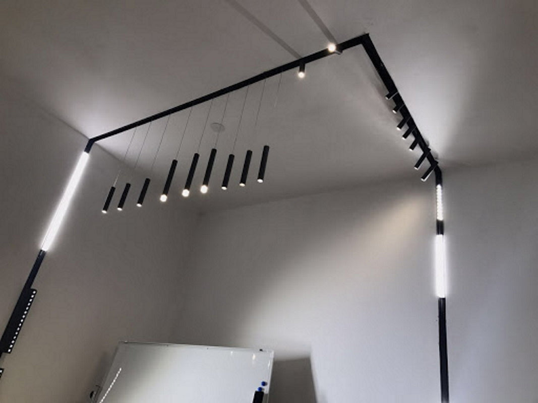 MAGNET track rail recessed light NOMANI L corner, black