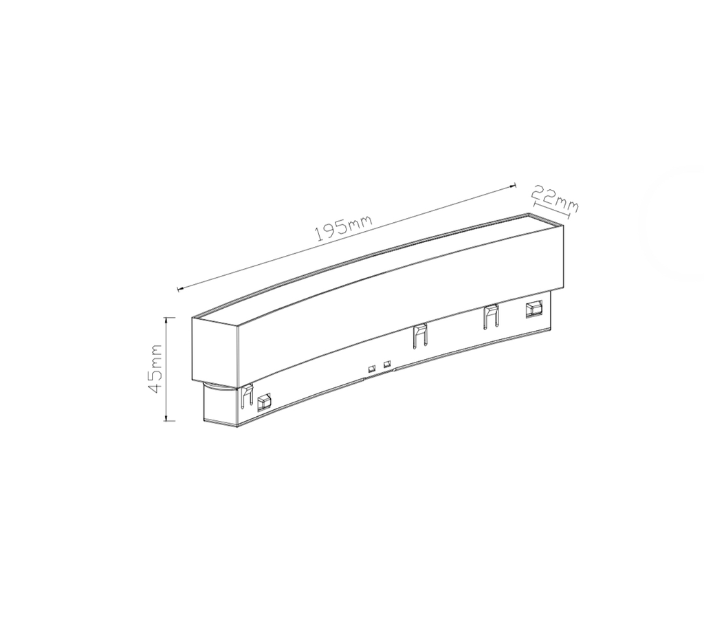 Round Magnetic flood light ULT 10W