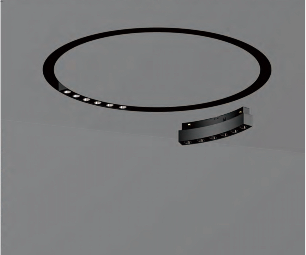 Round Magnetic lens spotlight 10W