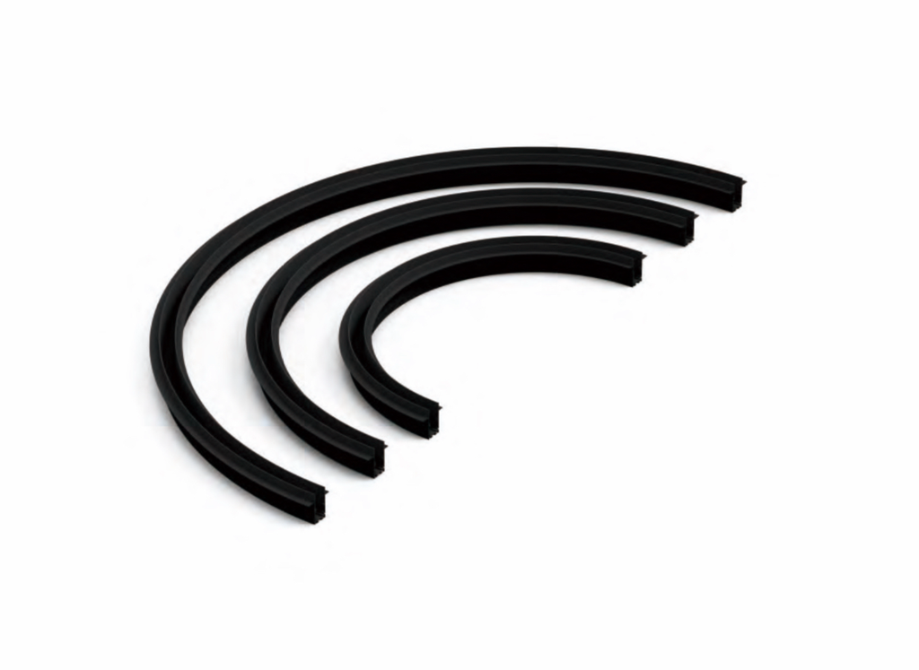 Round Magnetic track rail ULT R600=2m