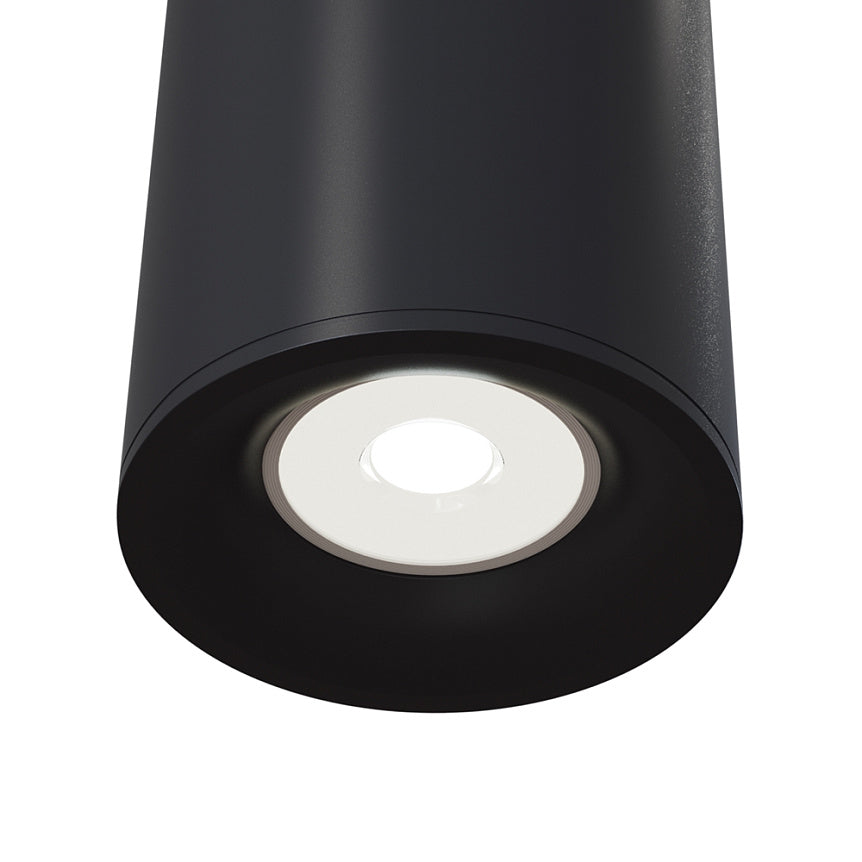 Surface light SLIM cylinder MR16, Ø85x115mm, black