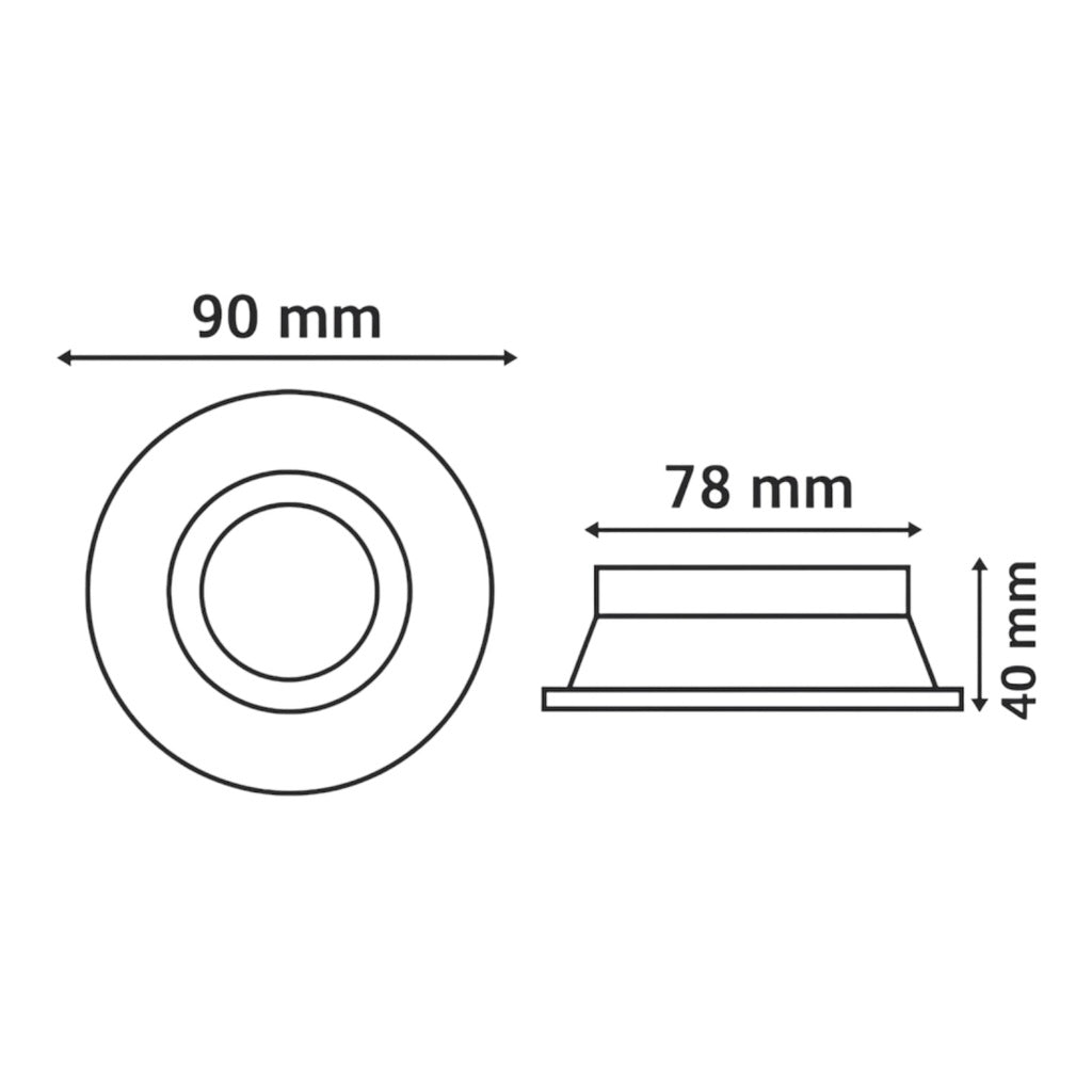 Spotlight Frame ULT230 Round