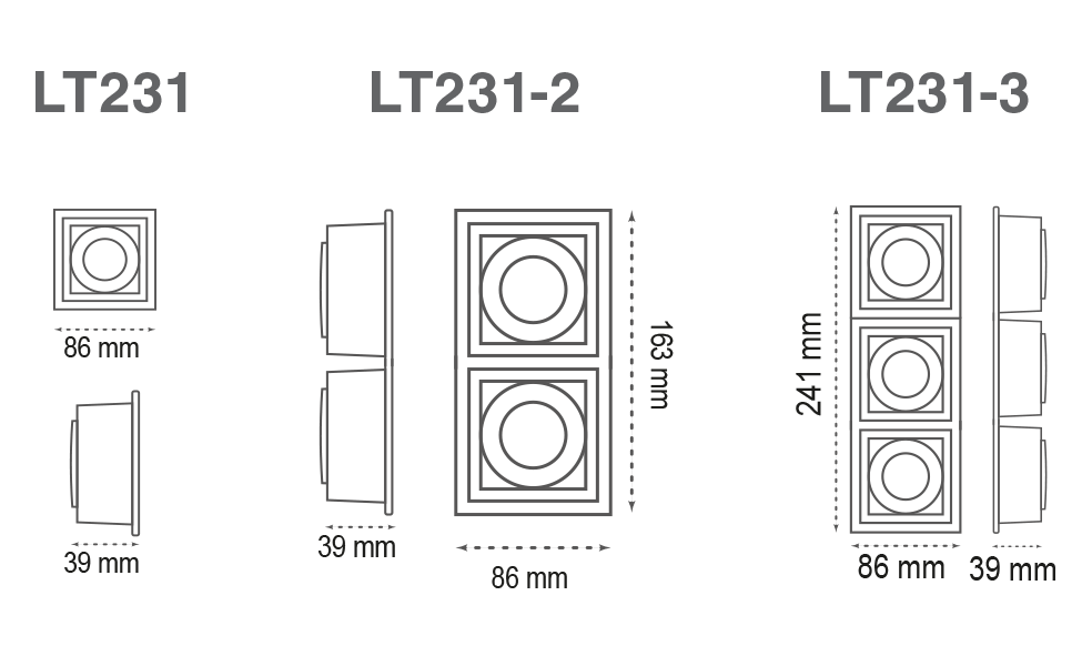 Spotlight Frame ULT231
