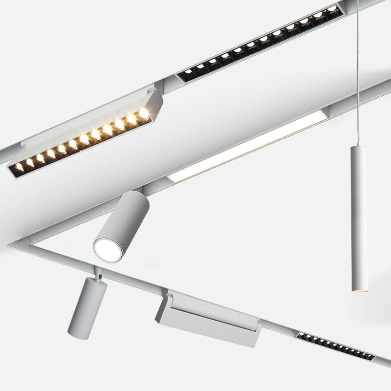 MAGNET track rail MIMI, recessed, 3m, white