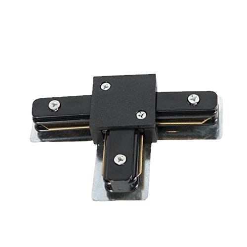 1 phase track connector T, black