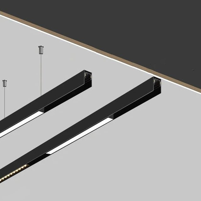 MAGNET track rail UENI, surface, 3m, black