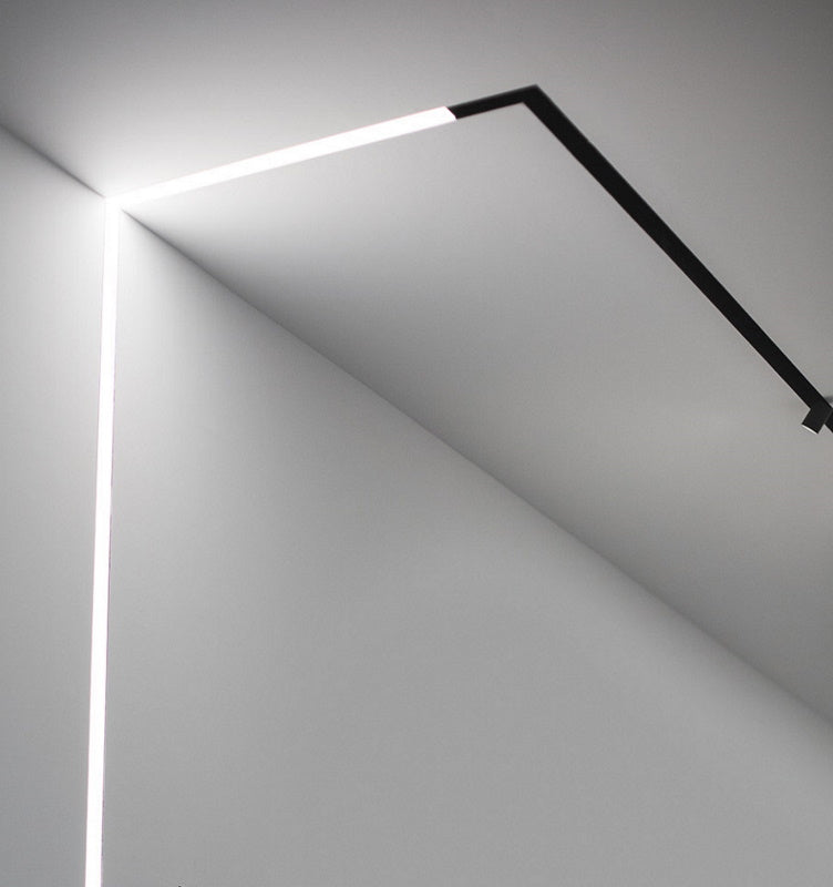 MAGNET track rail recessed light NOMANI L corner, black