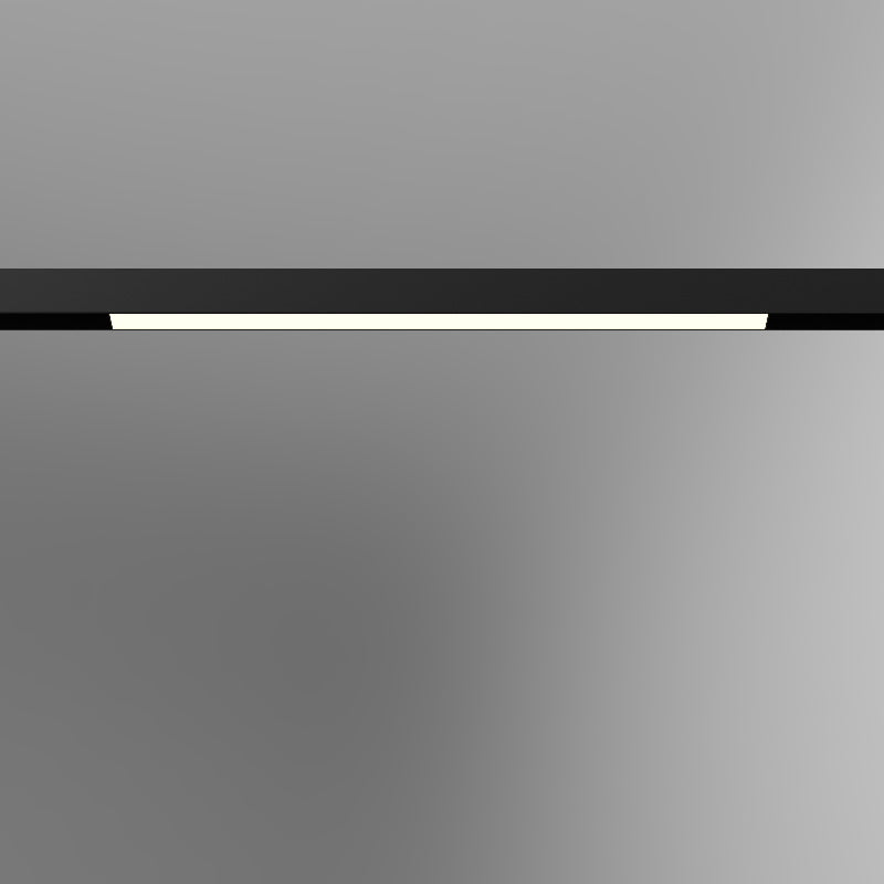 MAGNET LED track light linear FLOOD “I” 36W, 3000K, 905x45x22mm, black