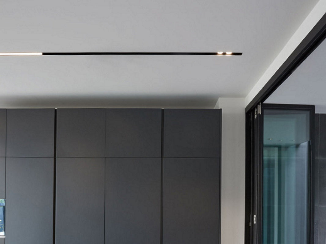 MAGNET track EMPADED, recessed, 3m, black