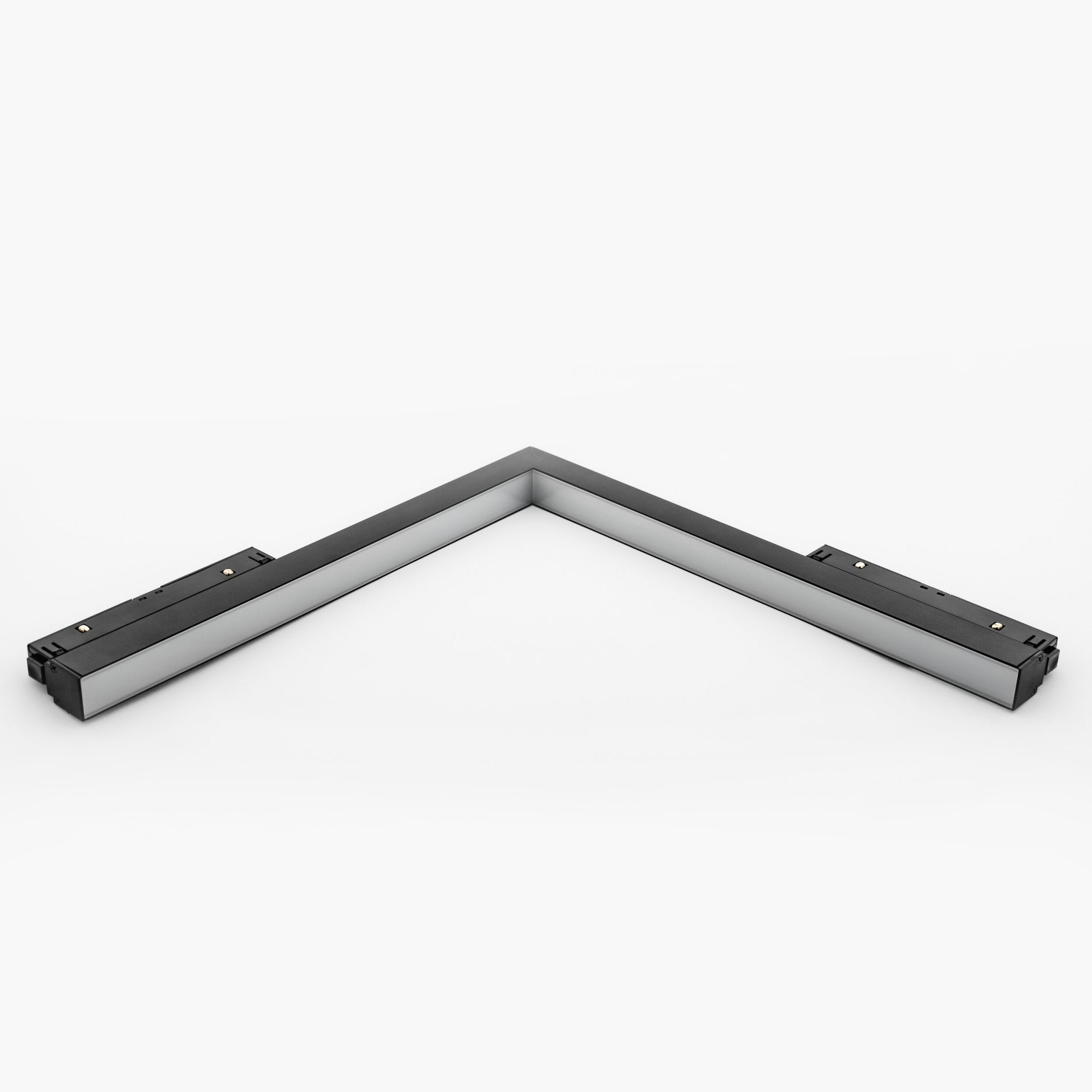 MAGNET LED track light linear FLOOD“L” IN 24W, 3000K, DALI DIM, 288x288x45x22mm, black