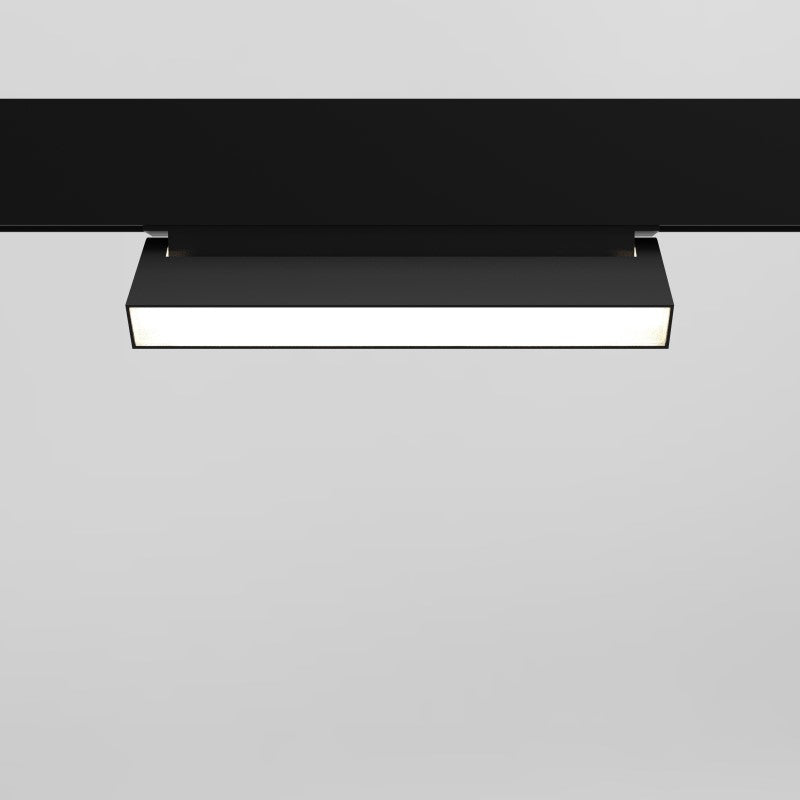 MAGNET LED track light linear FLOOD“I” FLEX 12W, 3000K, 220x105x22mm, black