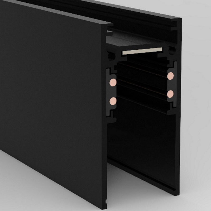 MAGNET track rail UENI, surface, 3m, black