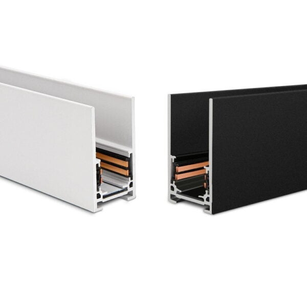 MAGNET track rail UENI, surface, 3m, black